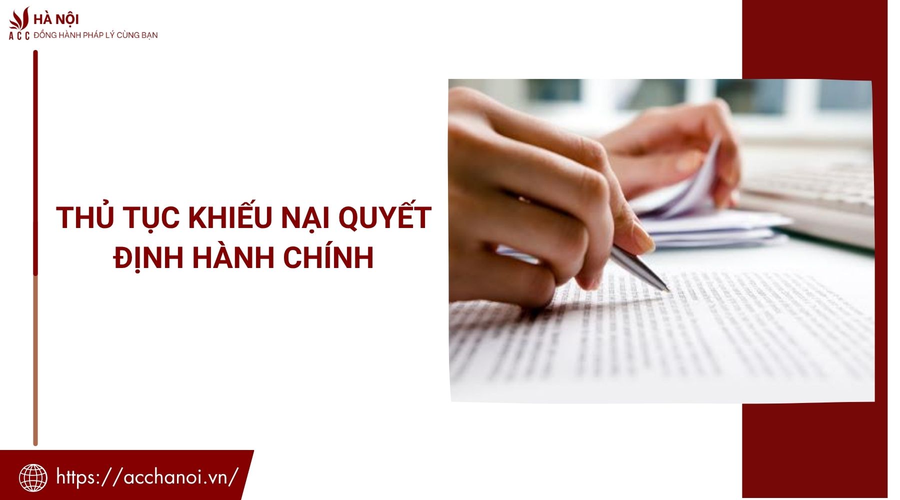 Thủ tục khiếu nại quyết định hành chính