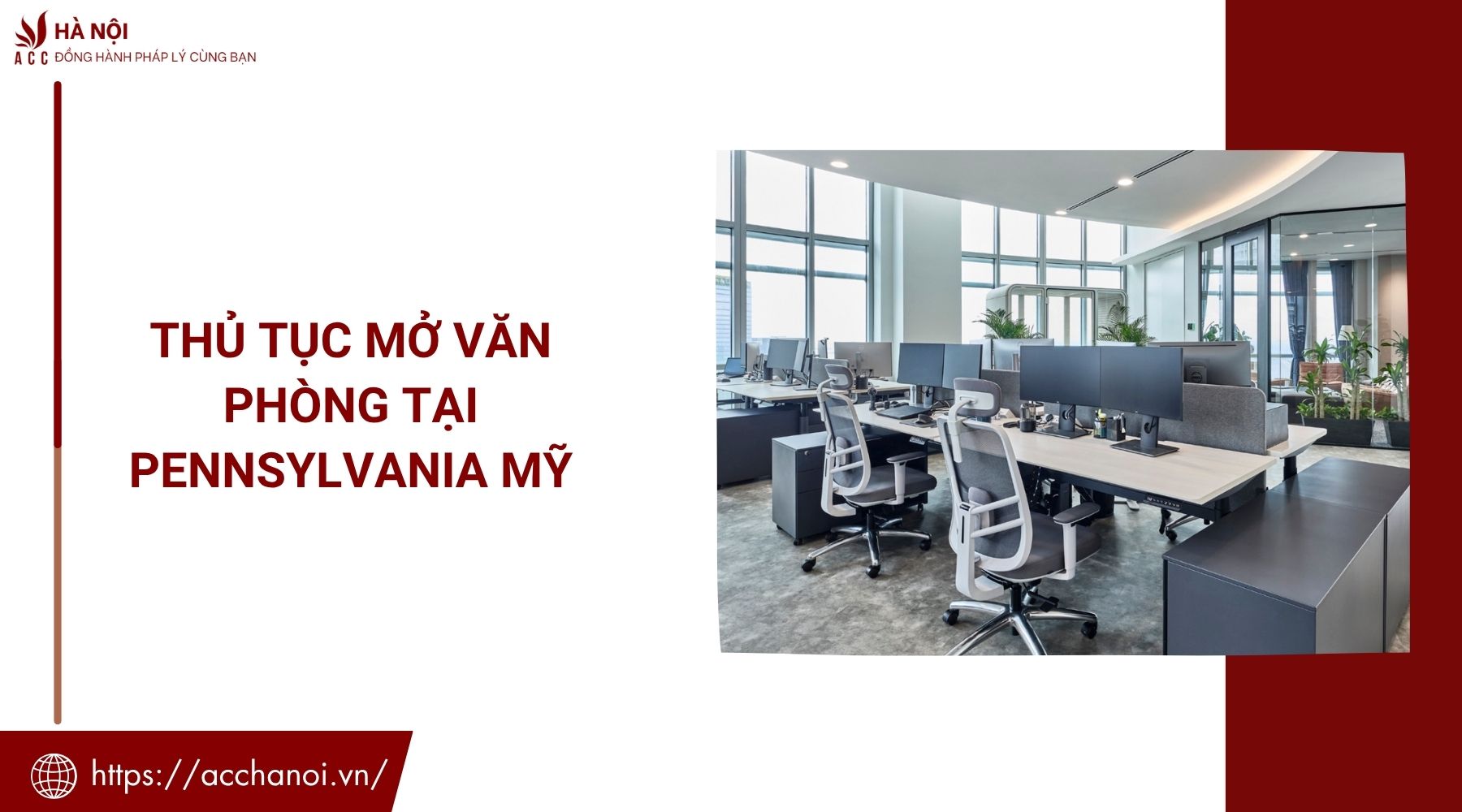 Thủ tục mở văn phòng tại Pennsylvania Mỹ