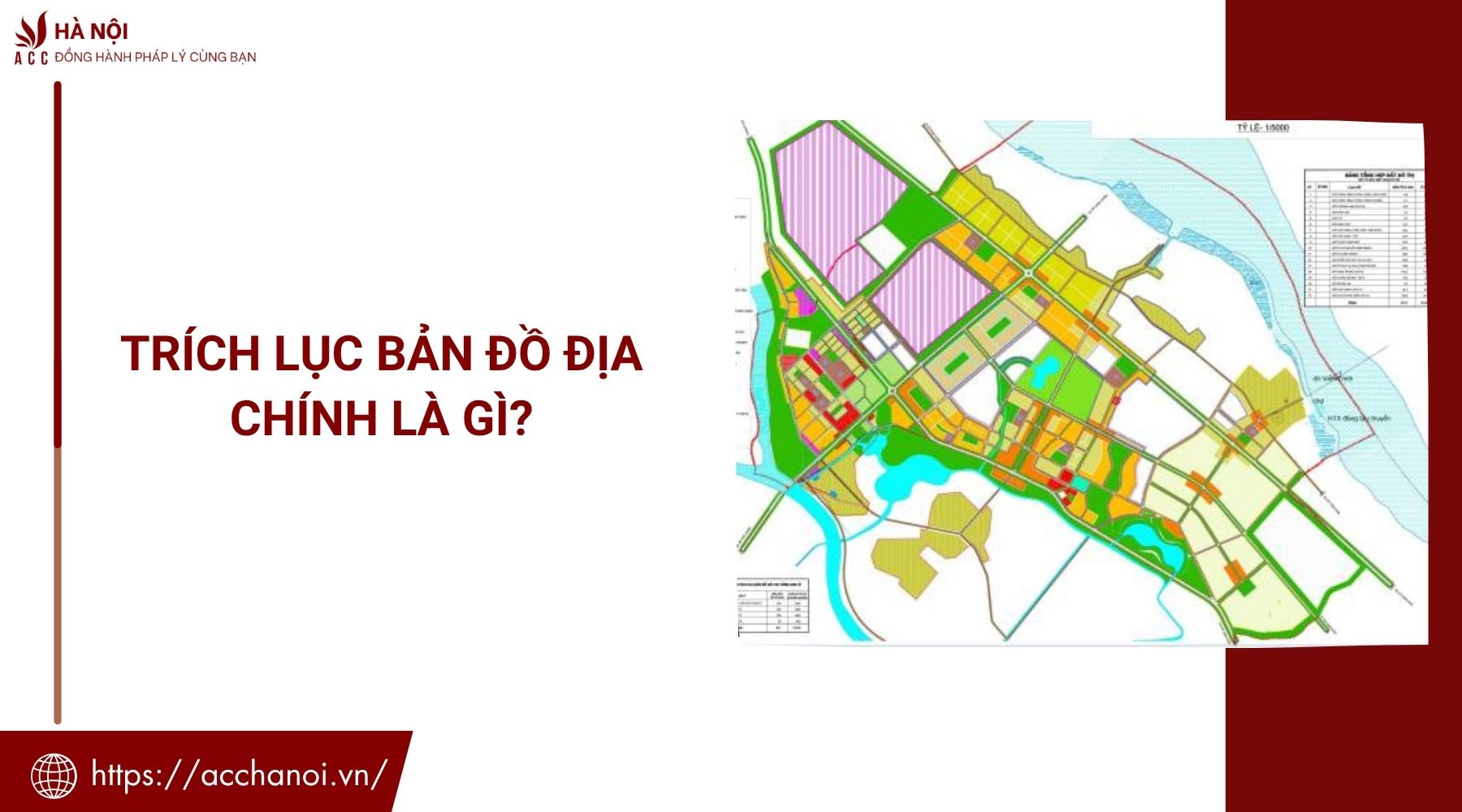 Trích lục bản đồ địa chính là gì?