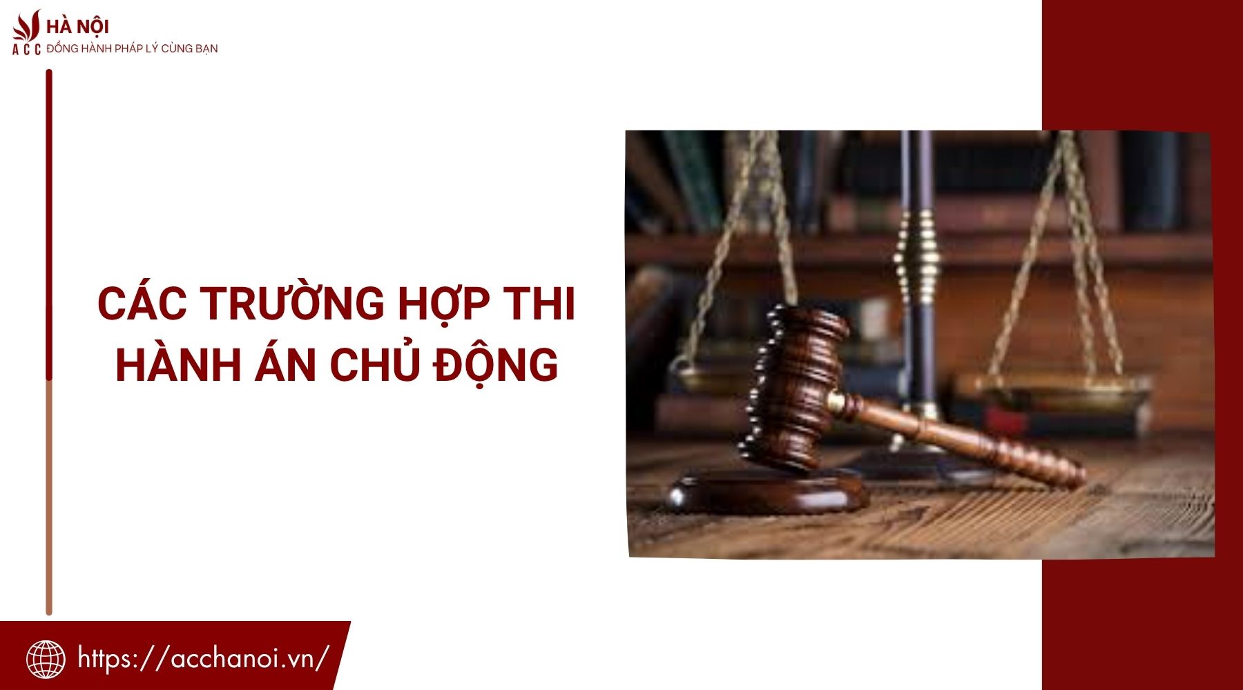 Các trường hợp thi hành án chủ động