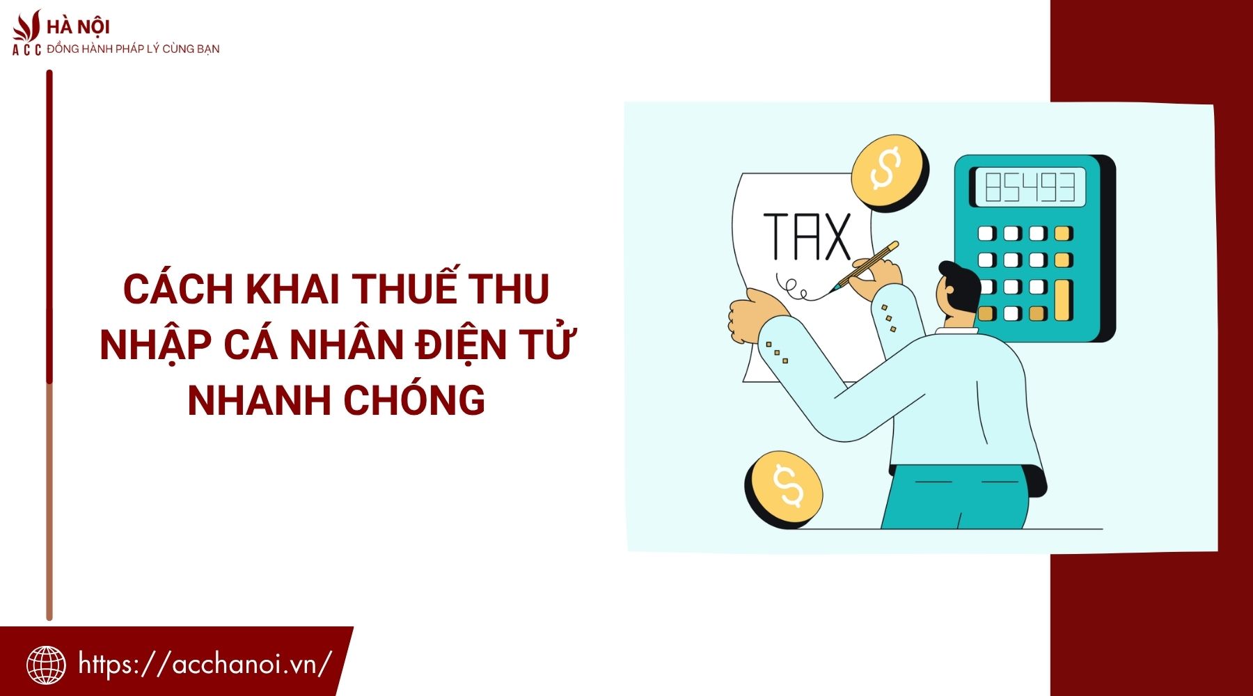 Cách khai thuế thu nhập cá nhân điện tử nhanh chóng