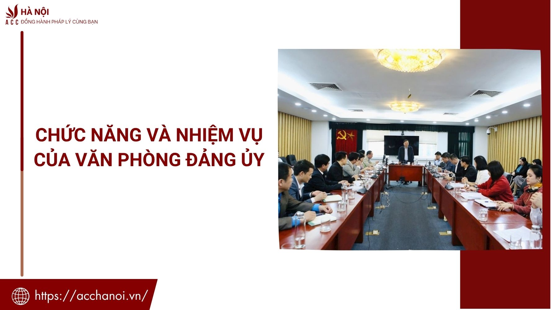 Chức năng và nhiệm vụ của văn phòng đảng ủy