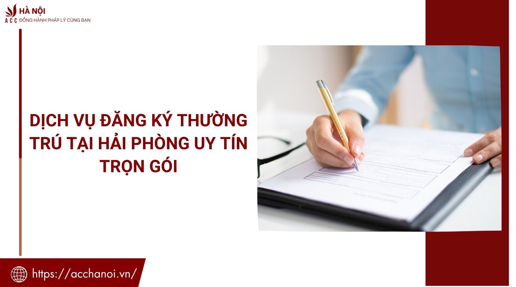 Dịch vụ đăng ký thường trú tại Hải Phòng uy tín trọn gói
