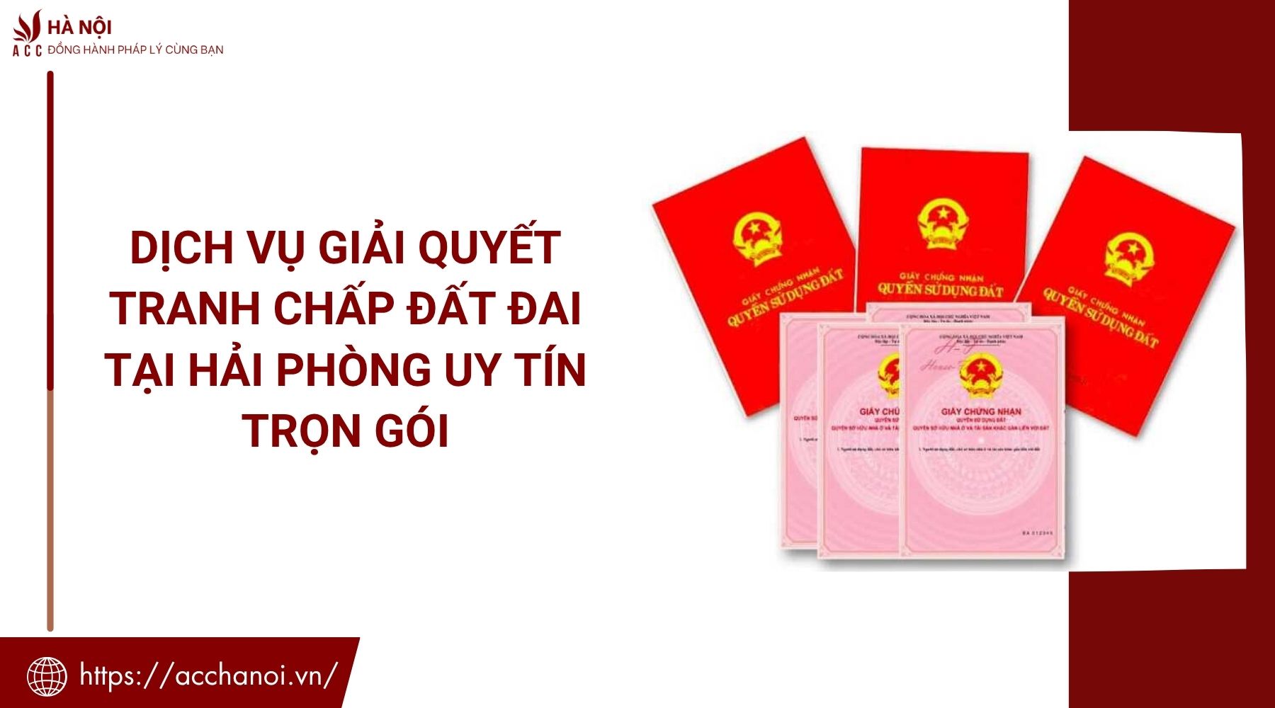 Dịch vụ giải quyết tranh chấp đất đai tại Hải Phòng uy tín trọn gói