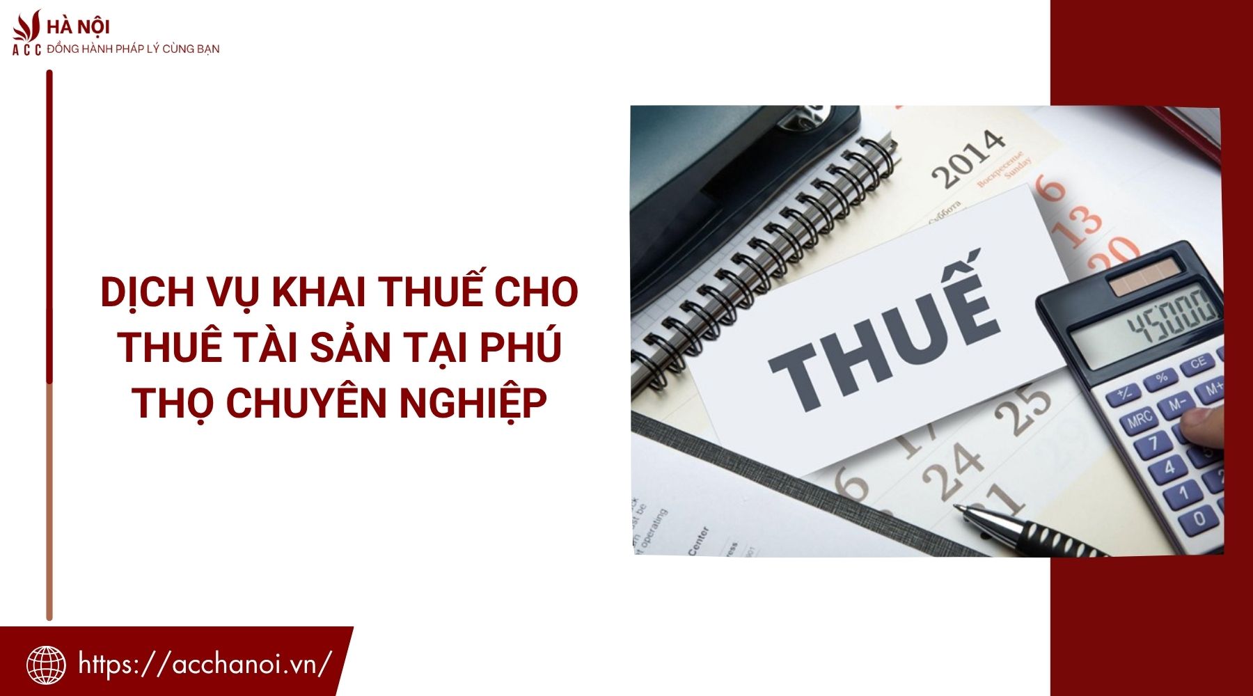 Dịch vụ khai thuế cho thuê tài sản tại Phú Thọ chuyên nghiệp