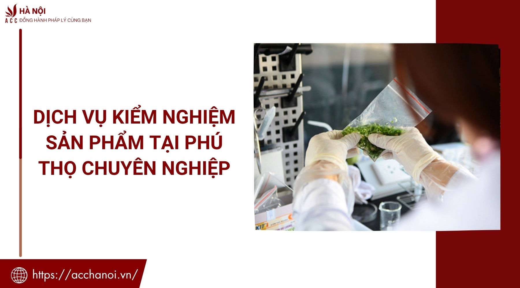 Dịch vụ kiểm nghiệm sản phẩm tại Phú Thọ chuyên nghiệp