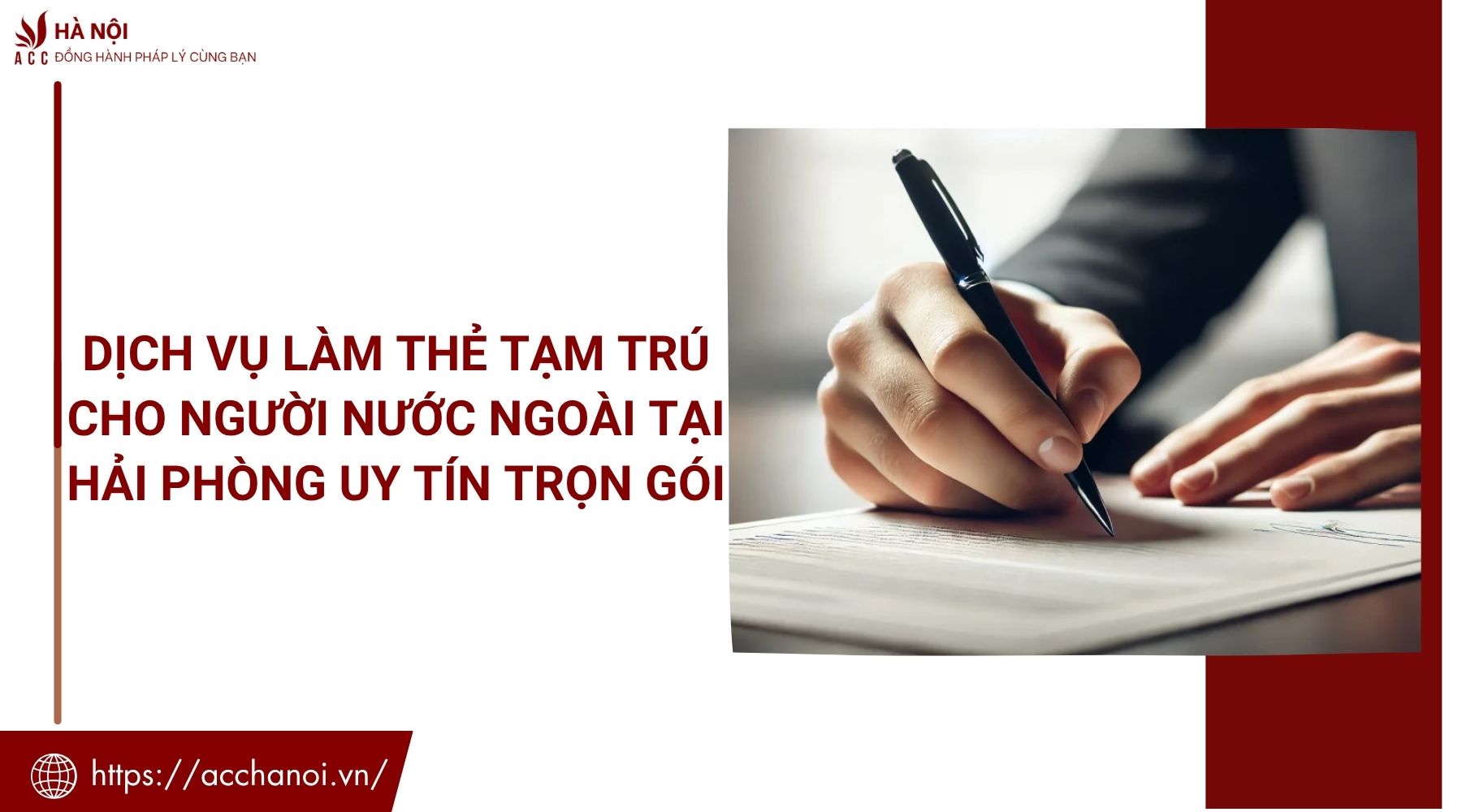 Dịch vụ làm thẻ tạm trú cho người nước ngoài tại Hải Phòng uy tín trọn gói