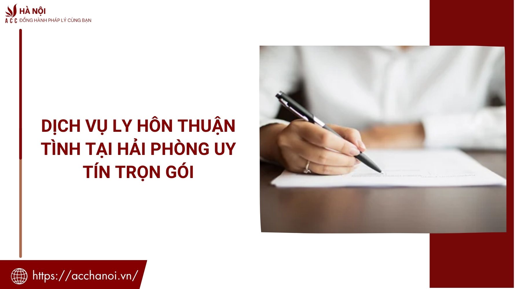 Dịch vụ ly hôn thuận tình tại Hải Phòng uy tín trọn gói
