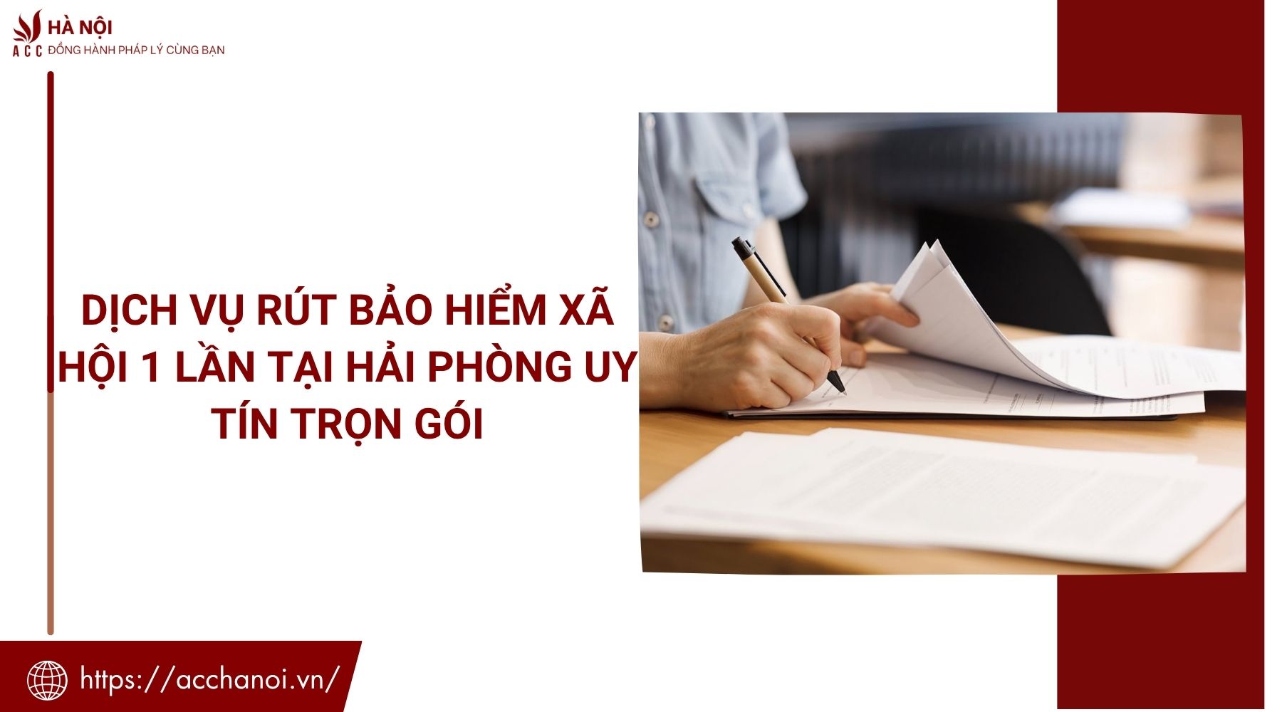 Dịch vụ rút bảo hiểm xã hội 1 lần tại Hải Phòng uy tín trọn gói