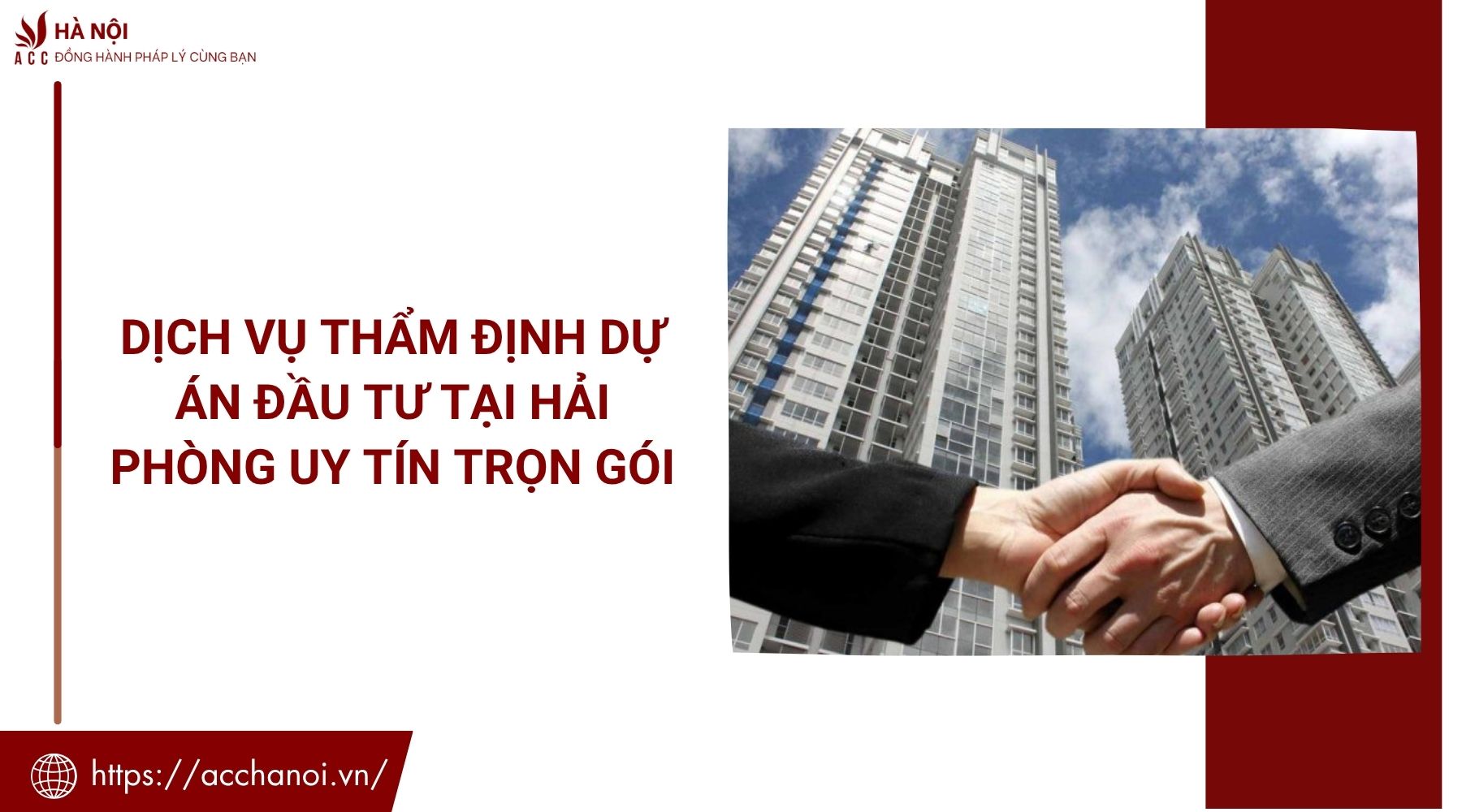 Dịch vụ thẩm định dự án đầu tư tại Hải Phòng uy tín trọn gói