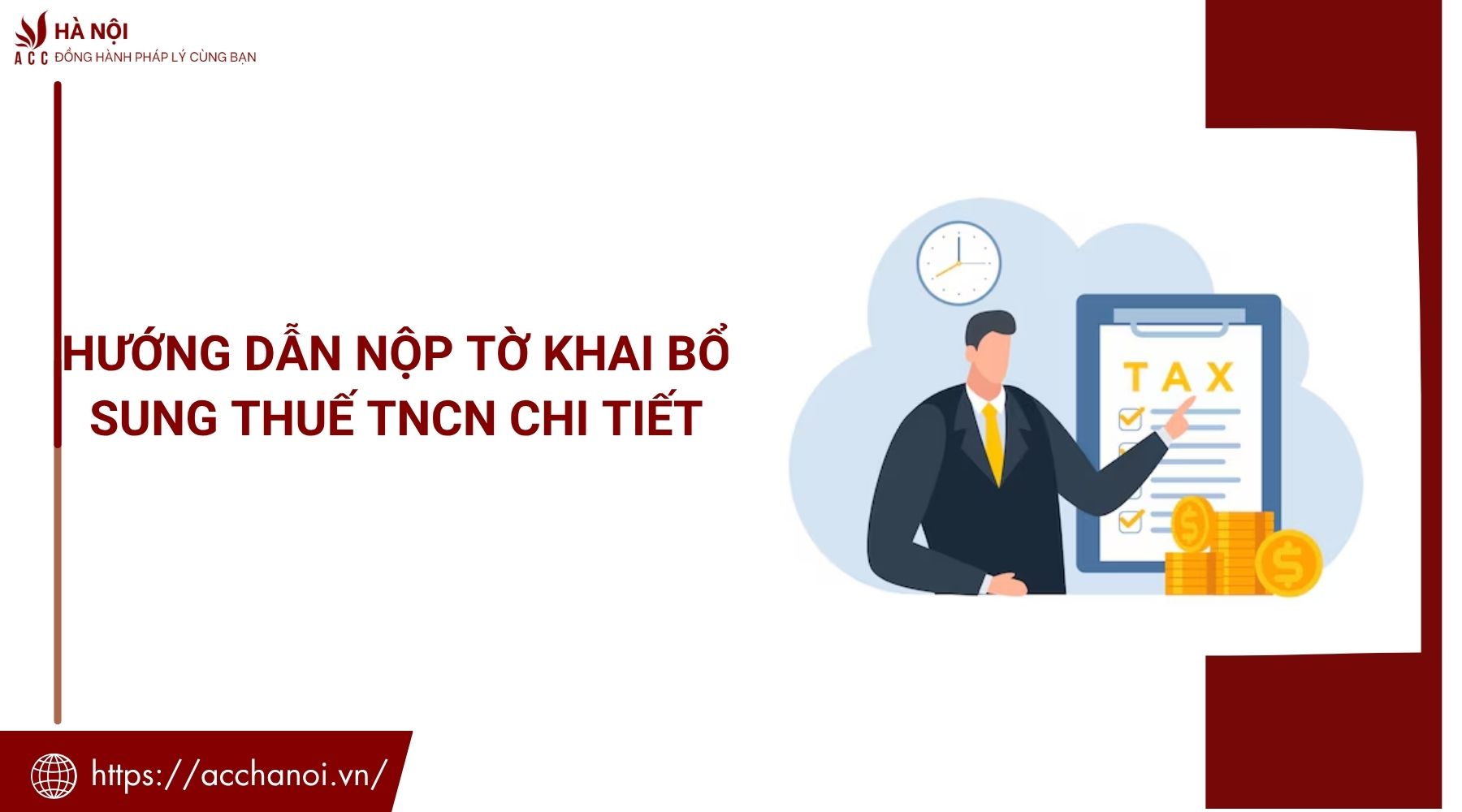 Hướng dẫn nộp tờ khai bổ sung thuế TNCN chi tiết