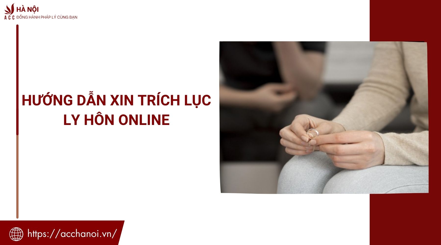 Hướng dẫn xin trích lục ly hôn online