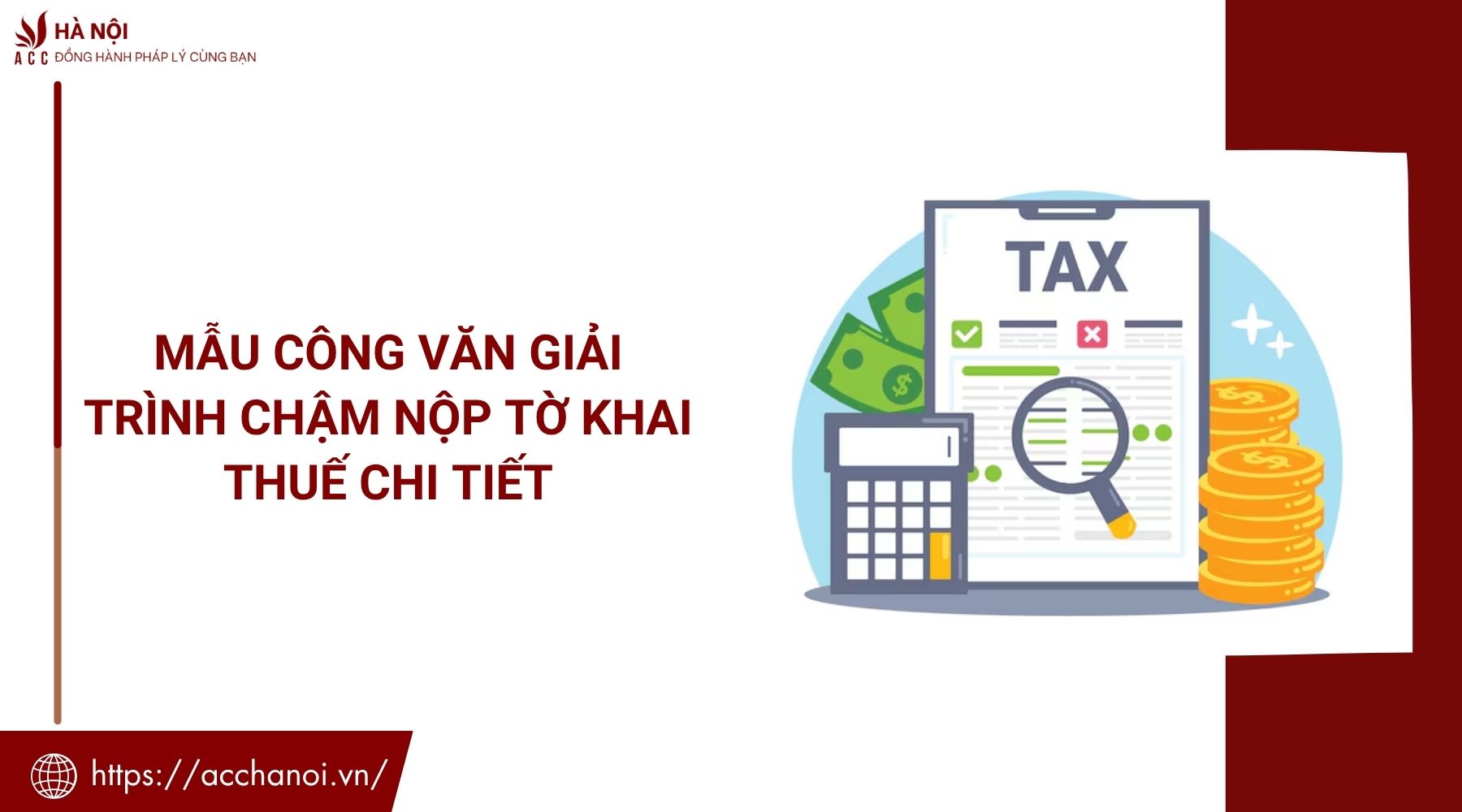 Mẫu công văn giải trình chậm nộp tờ khai thuế chi tiết