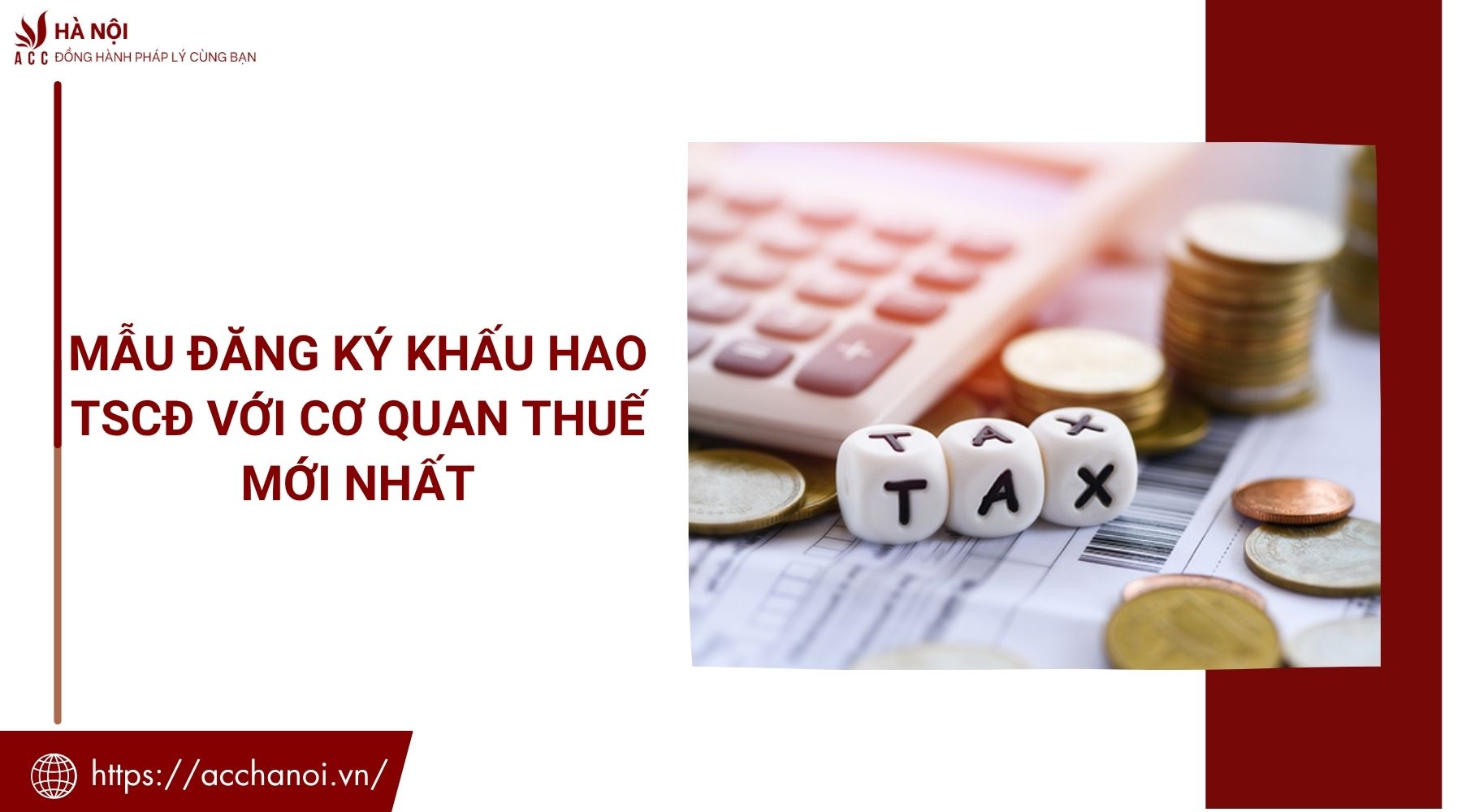Mẫu đăng ký khấu hao TSCĐ với cơ quan thuế mới nhất