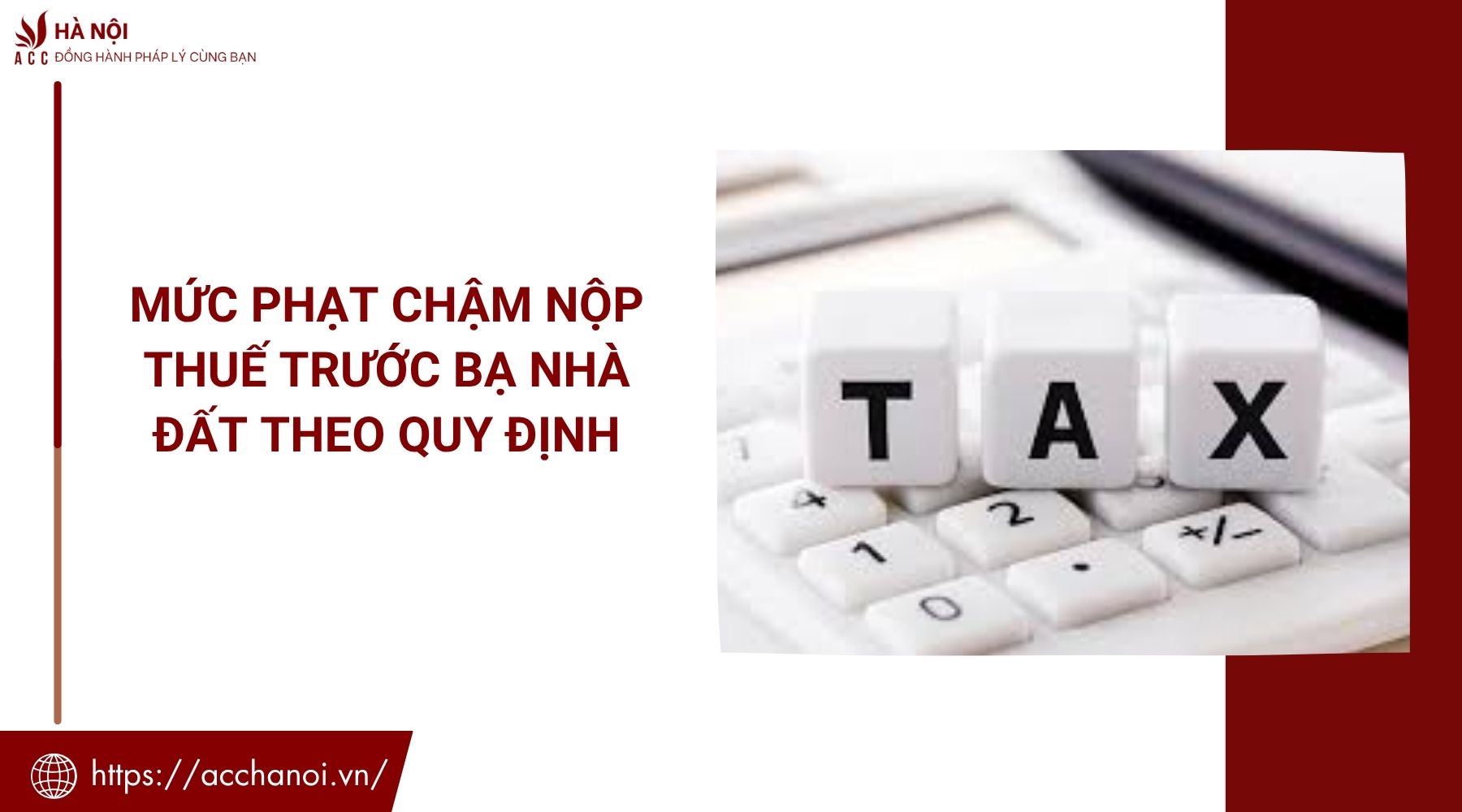 Mức phạt chậm nộp thuế trước bạ nhà đất theo quy định