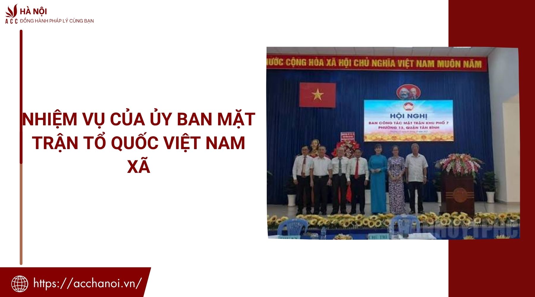 Nhiệm vụ của Ủy ban Mặt trận Tổ quốc Việt Nam xã