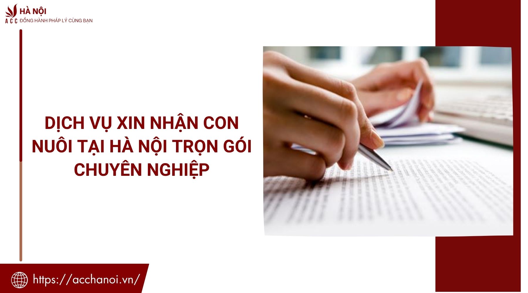 Dịch vụ xin nhận con nuôi tại Hà Nội trọn gói chuyên nghiệp