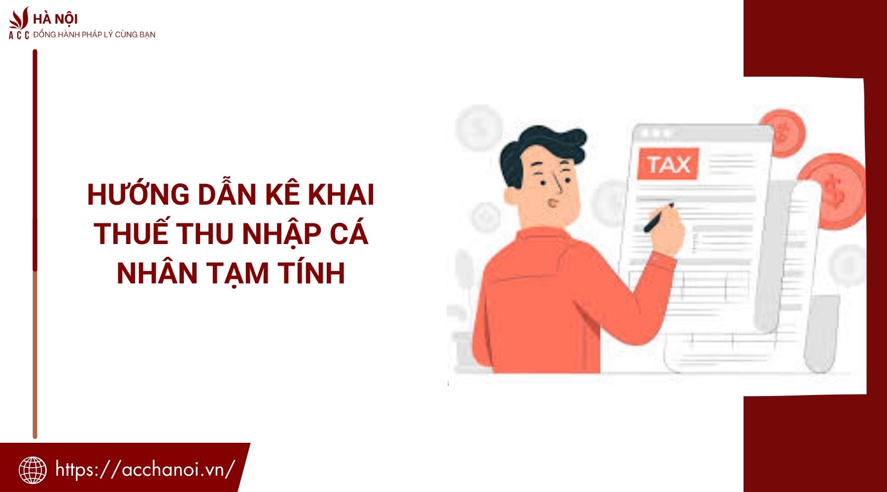 Hướng dẫn kê khai thuế thu nhập cá nhân tạm tính