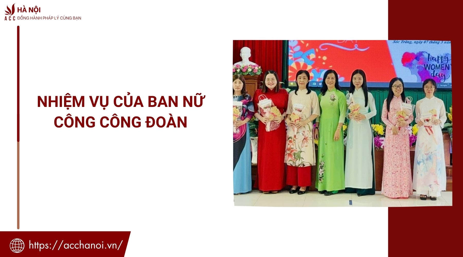 Nhiệm vụ của ban nữ công công đoàn